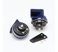 YIYDA Corno per Auto e Nave Universale 140DB - Tono Alto e Basso con Staffa - Altoparlante Blu Elettrico Resistente all'Acqua per 12V Auto Moto