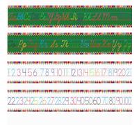 YIYEE Carte numeriche 1-100, carte educative per scrittura inglese, per scuola domestica e aule, materiali didattici per scuola elementare, asilo e homeschooling (16 pezzi)