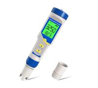 YIYEGO Misuratore pH e Cloro Piscina, Test pH e Cloro per Piscina 7 in 1 con TDS EC Salinità ORP S.G TEMP Tester, Misuratore Durezza Acqua per Acquario, Acqua Potabile, droponic