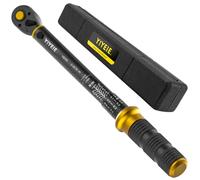 YIYEIE Chiave dinamometrica da 1/4" per bicicletta e moto, 3-25 Nm, piccola chiave dinamometrica con valigetta, precisione ± 3%, doppia direzione, 72 denti Torque Wrench per bicicletta