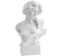 YiYFiT Resina Busto Statua Figurina, 6" 15cm Mitologia greca Dea Artemide Busto Scultura figurina per casa Ornamento Ufficio Libreria Decor Schizzo Pratica fai da te Regalo d'arte-Artemide