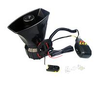 YIYIDA Car Horn Altoparlante sirena per clacson per auto Clacson 130DB sirena per auto sirena per con mic Sistema di altoparlanti PA Suono di registrazione Sirena per 12V auto camion barca ect