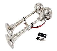 YIYIDA Corno di auto car horn altoparlante clacson per auto elettrica 150DB in acciaio Inox 304 clacson trombe camion doppio clacson per qualsiasi cargo da 12V nave camion furgoni barche car ecc