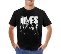 YIYIQI Band-The-Hives-Vintage-T-Shirt-Quick-Drying-Summer-Top-Quick-Drying-Mens-t-Shirt-Graphic