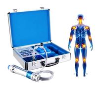 YIYIRAN Macchina per Terapia con Onde D'urto, Strumento Elettromagnetico per Fisioterapia con Onde D'urto con 7 Testine, Dispositivo Professionale per Terapia Extracorporea con Onde D'urto