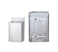 YiYYPT Coprilavatrice Carica dall'alto Tessuto Impermeabile Protezione Copri Lavatrice Antipolvere Resistente ai Raggi UV Copertura Lavatrice per Esterno Anti Sunlight (Thickening,7.5kg)
