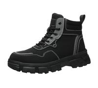 YIzdegg Racchette da neve da uomo, invernali, foderate in pile | Scarpe da trekking slip-on, per attività all'aria aperta, con protezione contro i caldi, per il tempo libero, leggere