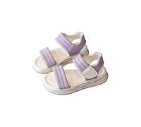 YIzdegg Sandali da ragazza e bambini, sandali con brillantini, con suola morbida, per il tempo libero, per l'estate, per il trekking, per bambini, leggeri, eleganti, Lilla, 35 EU