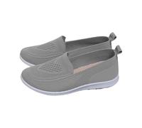 YIzdegg Scarpe da donna comode in rete ortopediche da donna estive sneakers diabetiche scarpe estive leggere scarpe estive comode scarpe sportive traspiranti scarpe da donna larghe H, grigio., 40 EU