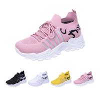YIzdegg Scarpe sportive ortopediche da donna, leggere, antiscivolo, in rete, traspiranti, comode, da corsa, per attività all'aria aperta e per tutti i giorni, Aaarosa, 37 EU