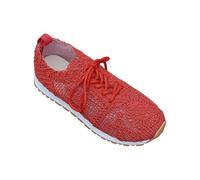 YIzdegg Sneakers da donna traspiranti - tinta unita mesh scarpe da corsa piedi larghi Sneakers comode scarpe da passeggio basse scarpe basse basse scarpe sportive rotonde scarpe da jogging antiscivolo