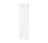 Yizelli 3 Paia Calzini da Uomo con Punta Separata per Infradito Calzini Cotone a Mezza Calza con Punta Divisa per Primavera e Autunno (Bianco)