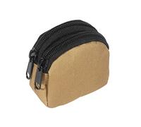 Yizelli Mini Portamonete Tactical Slingshot Sacchetto a Doppio Strato in Acciaio a Sfera Marsupio Tasche Compatte per Munizioni (1#)