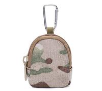 Yizelli Piccolo Marsupio Tattico Molle Pack Mini Portachiavi per Auto Portachiavi Portamonete (Camuffare)