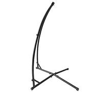 Yizhe Struttura Portante per Amaca in Metallo, Supporto Sedia Sospesa Stabile, Supporto per Amaca, Amaca Struttura per Interni ed Esterni: Amaca Non Inclusa, Carico Massimo 120 kg (Forma a X - 205cm)