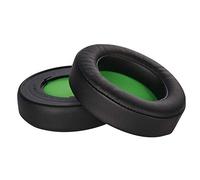 Yizhet Cuscinetti Cuffie Compatibile con Cuffie Razer Kraken 7.1 V2 & Razer Kraken Pro V2 Padiglioni Cuffie di Ricambio in Spugna e Pelle Proteica (1 Paio, Verde)
