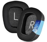 Yizhet Cuscinetti Cuffie Compatibile con Logitech G933 G633 G533 G433 G35 | per G935 G635 G435 G930 G933S G633S G430 G431 G432 G332 G230 G231 G233, Padiglioni Cuffie in Tessuto di Seta Cooling-Gel