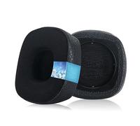 Yizhet Cuscinetti Cuffie Compatibile con Marshall Major IV III & Marshall Major 4 3 Padiglioni Cuffie di Ricambio in Spugna, Tessuto di Seta e Cooling-Gel, 1 Paio, Nero