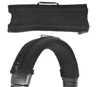 Yizhet Cuscinetto Archetto Cuffie a Maglia Compatibile con Bose JBL Sennheiser AKG, 23 x 8,5cm Copri Archetto Cuffie Universale Morbido e Traspirante, con Zipper, Nero