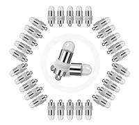 Yizhet Palloncini Luci, 30 x Luci LED per Palloncini Impermeabile per Lanterna di Carta, Led Singolo per Festa, Compleanno, Matrimoni, Esterno (Rosa)