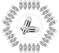 Yizhet Palloncini Luci LED, 30 x Mini Luci per Palloncini Impermeabile per Lanterna di Carta Colorato, Led Singolo per Festa, Compleanno, Matrimoni, Esterno (Multicolor)