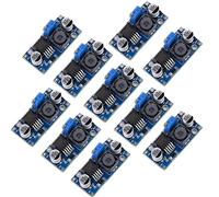 Yizhet Regolatore di Tensione Convertitore Buck DC-DC Step Down Modulo 3.2-40V a 1.25-35V Ajustable Fuente de Alimentación 10 Pezzi