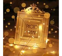 Yizhet Stringa Luci LED, 3M 30 Led Luci USB Catene Luminosa Filo di Rame Impermeabile Filo Luci Micro Led Rame Microluci per Natale, Matrimonio, Capodanno, Camere Casa, Interno DIY (Bianco Caldo)