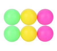 Yizise per PVC Environmental Protection 6pcs/Set Beach Toy Ball and Beach Racket Sostitucement Accessori di sostituzione (Rosso, giallo, verde)