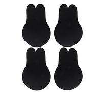 Yiziseccce for Adesive pasties + 4pcs lavabile per salute riutilizzabile per la salute del reggiseno immateriale adesivo pratico per ballo ballo ballo Conformità delle regole: (M)