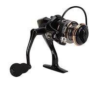 YIZISECCE 5.2:1 Pesca Spinning Reel Full Metal Sea Proof Pesca Ruote per Acqua Dolce Salata (HE1000)