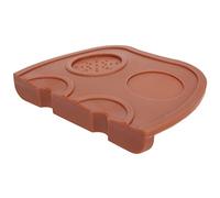 YIZISECCE Capo tampone manomissione anti -skid caffè tappetino al cibo per preparare il caffè (Dimensione marrone)