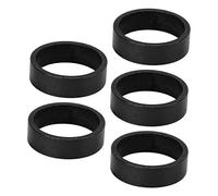 YIZISECCE Guarnizione per Bicicletta, Lega di Alluminio Leggera, Installazione Facile, Diametro Interno 28,6 mm, per Accessori Bici da Strada di Montagna (Nero)