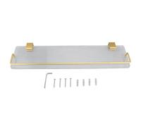 YIZISECCE Pannello da bagno per il bagno a prova di appalto impermeabile pannello acrilico per asciugamano mobile per asciugamano kit organizzatore organizzatore (50 cm)