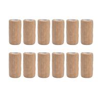 YIZISECCE per bendaggio autoadesivo + materiale non tessuto + adatto per animali da allevamento come cane, gatto, cavallo + 12pcs