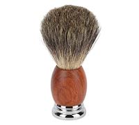 Yizisecce per uomini per il parrucchiere a casa portile portatile Elegante pennello barba per capelli morbidi con maniglia in legno