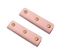 YIZITU 1 Pair PU Leather Bag Handle Covers For Travel Handbag And Suitcases Elegant Soft Grip Wallet Strap Bags Sleeve Business Trip Wrap