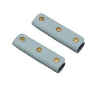 YIZITU 1 Pair PU Leather Bag Handle Covers For Travel Handbag And Suitcases Elegant Soft Grip Wallet Strap Bags Sleeve Business Trip Wrap