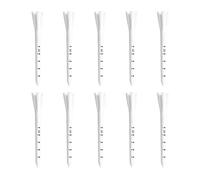 YIZITU 10 in Plastica Infrangibili Tees 5 Prongs Balli da Golfs Ergono per Le Magliette Sportive per Esterni Accessorio Senza Grazia A Lungo