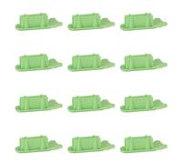 YIZITU 12Pcs Silicone Pen Holder Sleeve Supporto Adesivo Per Scrivania Parete Frigorifero Lavagna Appunti File Locker Accessorio