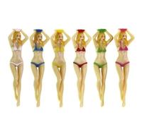 YIZITU 1Pc Plastic Golf Ball Holder Funny Beautiful Tees Practice Train Tees for Men Women Golfer Game Training Accessories