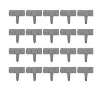 YIZITU 5/10/20Pcs Giardino Bordo Pietra Look Bordo Decorativo Fiore Letto Recinzione Per Paesaggistica Pali Giardino Ringhiera Decor