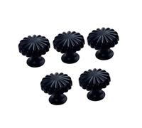 YIZITU 5/10Pcs Mobili Maniglia Decorativa Moderna In Lega di Alluminio Comò Pomello Zucca Comodino Armadio Tirare In Lega di Alluminio Governo Pull and Knob