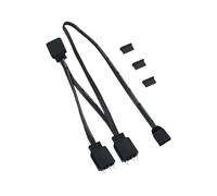 YIZITU 5v 3 Pin Argb Extension Splitter Cavo 5V 1 da Femmina A 3 Pin Maschio Adattatore Argb Adattatore per Splitter Sincronizzazione del Computer