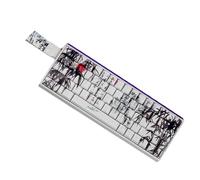 YIZITU 60% 68% ANSI ISOs Layout PBT Profilo Originale Keycaps Con Bambù Foreste Opere D'arte Per 61/64/68 Tastiere Meccaniche ANSI Isos Layout Keycaps