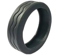 YIZITU 8Pcs Antiusura Dei Bagagli Coperture di Assorbimento Degli Urti Attrezzatura Protettiva Per Valigie Bagagli Da Viaggio Accessori di Ricambio Silenzi, Nero , One Size
