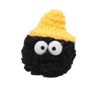 YIZITU Adorabile Occhio Fumetto Fumetto Imitazione Lana Accessorio Morbido Cappello Ornamento Cappello Decorazione Adatto Per Personalizzare Articolo