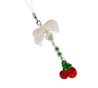 YIZITU Alla moda Quattro Foglie Clovers Phone Charm Robusto Lega di Resina Portachiavi Portatile Ciondolo Del Telefono Per Tutte le Età Adulti Borsa Accessorio, B, Taglia unica