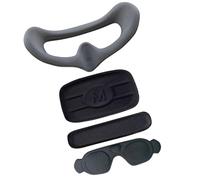 YIZITU Antipolvere Copertura Protezione Lente Protezione Schiuma di Silicone Pad Per Occhiali 3 Lenti Protettive Accessori Viso Aggiornato Testa Mount