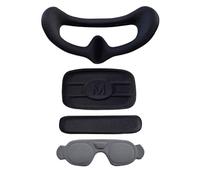YIZITU Antipolvere Copertura Protezione Lente Protezione Schiuma di Silicone Pad Per Occhiali 3 Lenti Protettive Accessori Viso Aggiornato Testa Mount