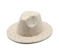 YIZITU Bejeweled Cappello da cowboy per addio al nubilato discoteca cappello da cowboy discoteca per attore attrice night club occidentale cappelli da cowboy per uomo
